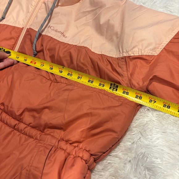 Columbia Women's Flash Challenger Sherpa Lined Long Jacket size XXL IN PEACH - Picture 8 of 14